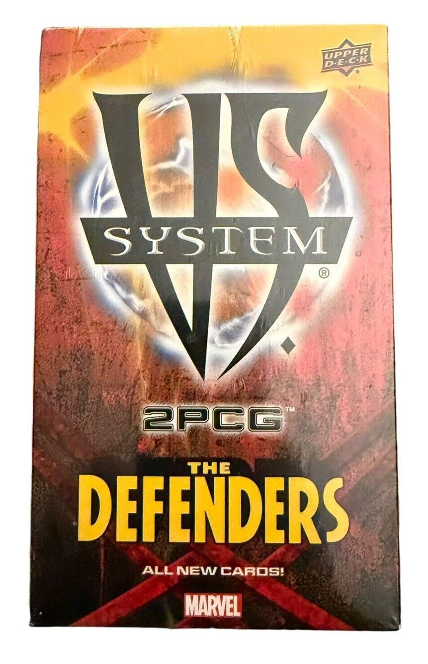 Upper Deck UD VS System 2PCG Marvel The Defenders Box New Sealed